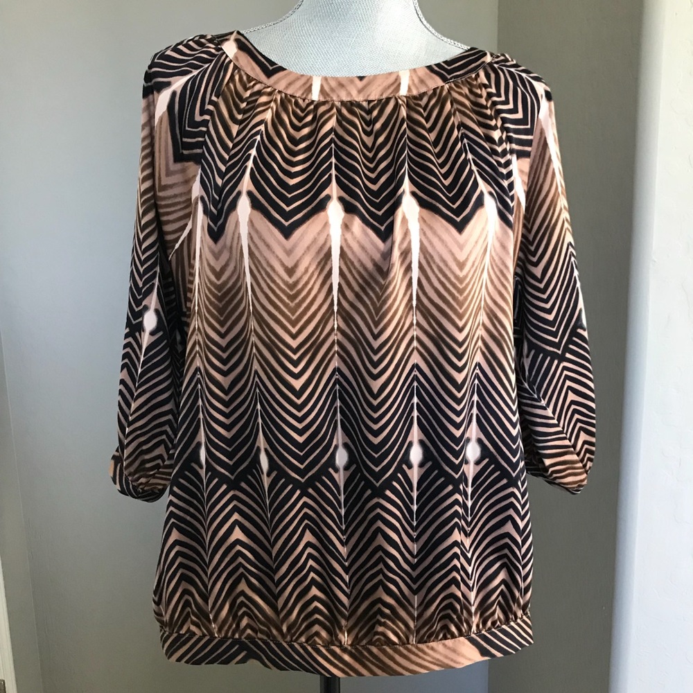 The Limited Multi Colored Print Blouse Size XS